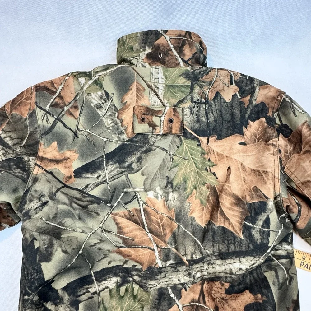 Trail Crest Kids Highland Timber Camo Jacket L Full Zip Insulated Hunting‎ Coat